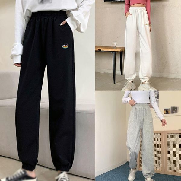 autumn wild casual loose large size sports high waist harem pants women's & capris, Black;white
autumn wild casual loose large size sports high waist harem pants women's & capris, Black;white