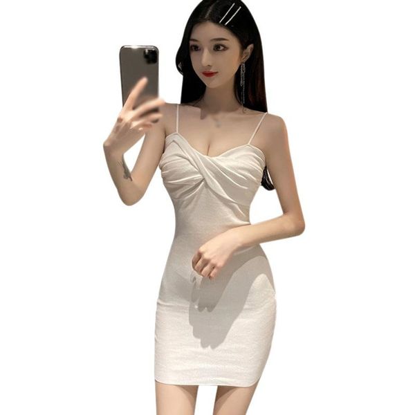 casual dresses daxin slim sling dress women summer solid color buttocks show thin nightclub vestidos, Black;gray
casual dresses daxin slim sling dress women summer solid color buttocks show thin nightclub vestidos, Black;gray