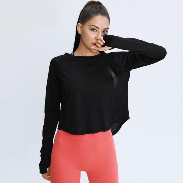 yoga outfit women shirts with thumb long sleeve quick dry hollow back sports gym fitness t-shirts running sportswears
yoga outfit women shirts with thumb long sleeve quick dry hollow back sports gym fitness t-shirts running sportswears