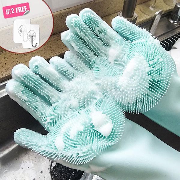 disposable gloves multifunction dishwashing cleaning magic silicone kitchen for household scrub durable clean tool
disposable gloves multifunction dishwashing cleaning magic silicone kitchen for household scrub durable clean tool