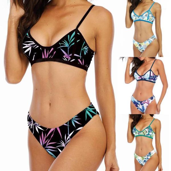 women's swimwear 2021 swimsuit women high waist bikini set print two piece female bathing suit summer bather biquini beachwear, White;black
women's swimwear 2021 swimsuit women high waist bikini set print two piece female bathing suit summer bather biquini beachwear, White;black