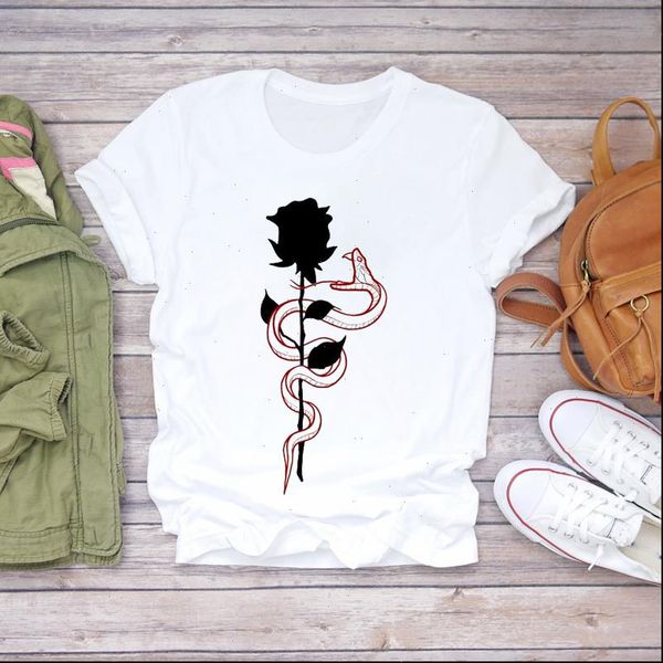 flower floral risk fashion printing women t shirts kawaii graphic print tee, White
flower floral risk fashion printing women t shirts kawaii graphic print tee, White