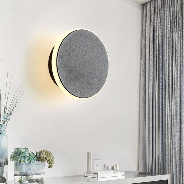 led nordic wall lamp living room creative personality bedroom balcony round light stair
led nordic wall lamp living room creative personality bedroom balcony round light stair