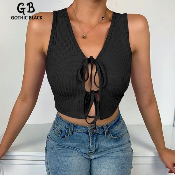 women's tanks & camis gothblack streetwear slim sleeveless tank women solid color cardigan lace up 2021 female casual summer, White
women's tanks & camis gothblack streetwear slim sleeveless tank women solid color cardigan lace up 2021 female casual summer, White
