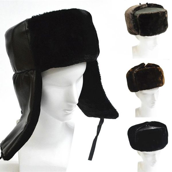 berets winter men women hat thicken faux fur keep warm outdoor windproof russian bomber hats earflap ear flaps cap nyz shop, Blue;gray
berets winter men women hat thicken faux fur keep warm outdoor windproof russian bomber hats earflap ear flaps cap nyz shop, Blue;gray