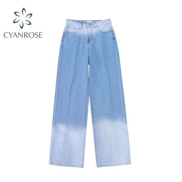 fashion women high waist jeans woman casual retro autumn winter loose wide leg pants female straight zipper denim trousers 210417, Blue
fashion women high waist jeans woman casual retro autumn winter loose wide leg pants female straight zipper denim trousers 210417, Blue