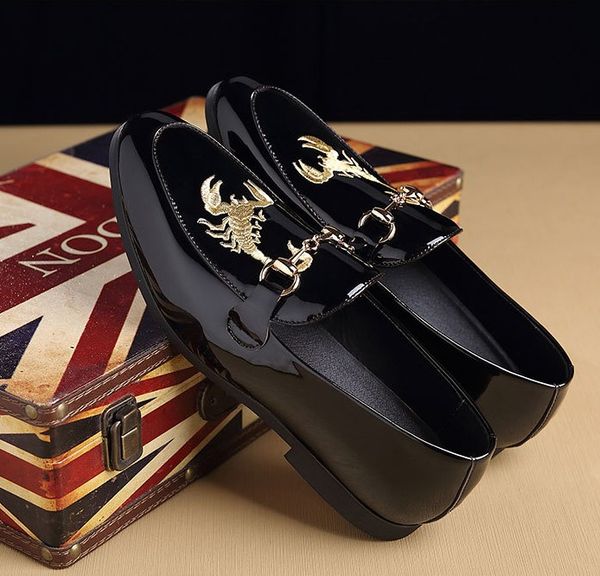 men's oxfords embroidery tassel luxurys shoes casual male pointed night clubfashion dress wedding shoe men loafers, Black
men's oxfords embroidery tassel luxurys shoes casual male pointed night clubfashion dress wedding shoe men loafers, Black