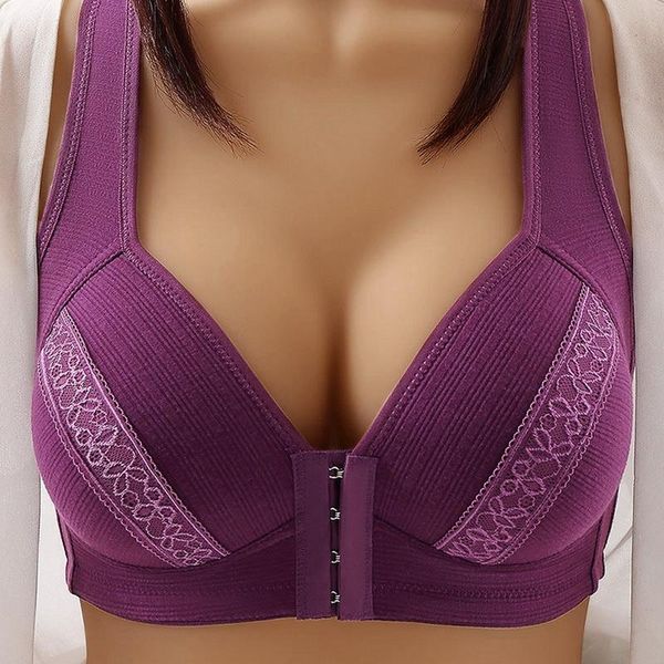 bras seamless bra for women fashion push up wire lingerie full cup bralette cotton underwear brassiere front closure, Red;black
bras seamless bra for women fashion push up wire lingerie full cup bralette cotton underwear brassiere front closure, Red;black