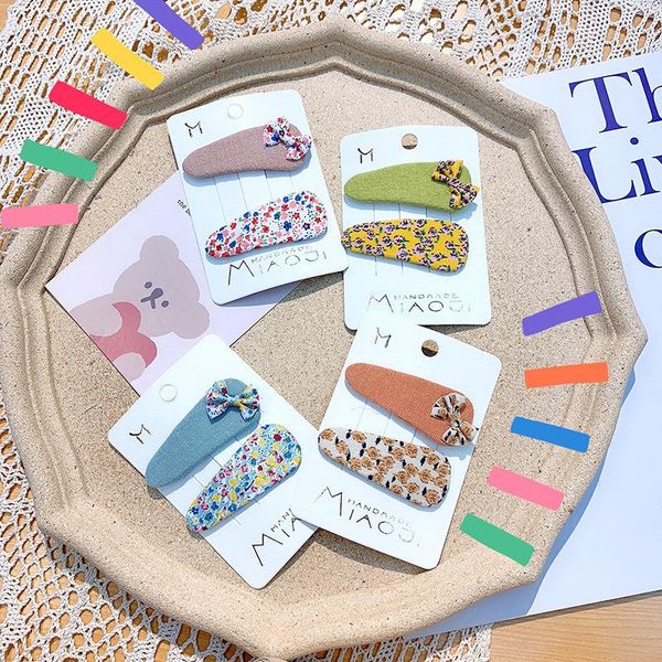 hair accessories 2021 2 pcs korean simple beautiful pastoral floral fabric bow bb clip fashion sweet girl children hairpins, Slivery;white
hair accessories 2021 2 pcs korean simple beautiful pastoral floral fabric bow bb clip fashion sweet girl children hairpins, Slivery;white