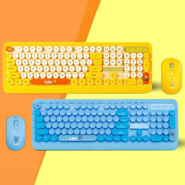 keyboard mouse combos 2.4g wireless cartoon combo computer accessories 5p waterproof 1600dpi 104 keys children teclado
keyboard mouse combos 2.4g wireless cartoon combo computer accessories 5p waterproof 1600dpi 104 keys children teclado