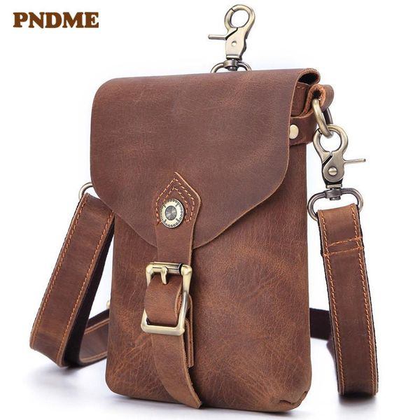 retro designer men's waist packs multi function genuine leather small shoulder bag phone hip pack bags
retro designer men's waist packs multi function genuine leather small shoulder bag phone hip pack bags