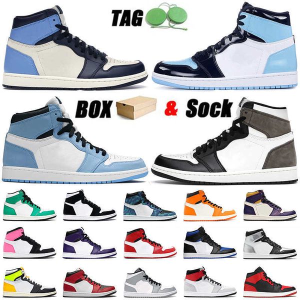 with box 2021 basketball shoes 1 1s university blue obsidian unc patent dark mocha jumpman men women trainers sneakers us 13
with box 2021 basketball shoes 1 1s university blue obsidian unc patent dark mocha jumpman men women trainers sneakers us 13