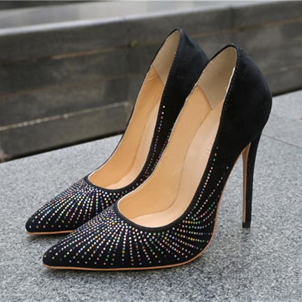 dress shoes sapato feminino high heels women spring autumn elegant crystal stiletto ladies pumps black suede party office
dress shoes sapato feminino high heels women spring autumn elegant crystal stiletto ladies pumps black suede party office