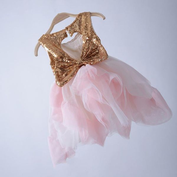 girl's dresses retail 2021 girl boutique clothing gold sequin with irregular pink and white tulle shinny princess birthday dress, Red;yellow
girl's dresses retail 2021 girl boutique clothing gold sequin with irregular pink and white tulle shinny princess birthday dress, Red;yellow