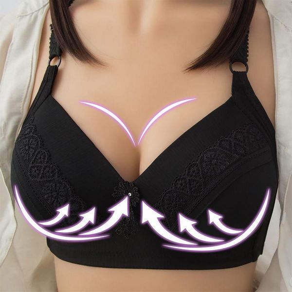 camisoles & tanks women back buckle cotton bra wire plus size underwear widened shoulder straps female comfort black breast cover brasi, Black;white
camisoles & tanks women back buckle cotton bra wire plus size underwear widened shoulder straps female comfort black breast cover brasi, Black;white