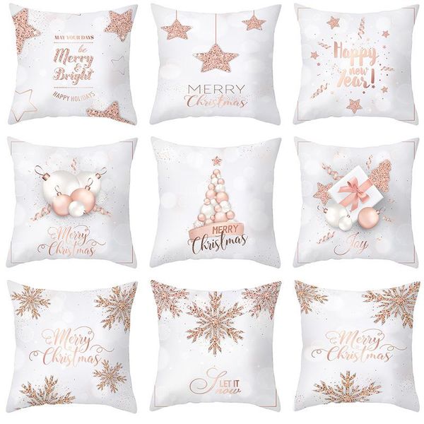 cushion/decorative pillow 45*45cm pink gold christmas cushion cover festival home decoration decor car seat sofa living room pillowcase
cushion/decorative pillow 45*45cm pink gold christmas cushion cover festival home decoration decor car seat sofa living room pillowcase