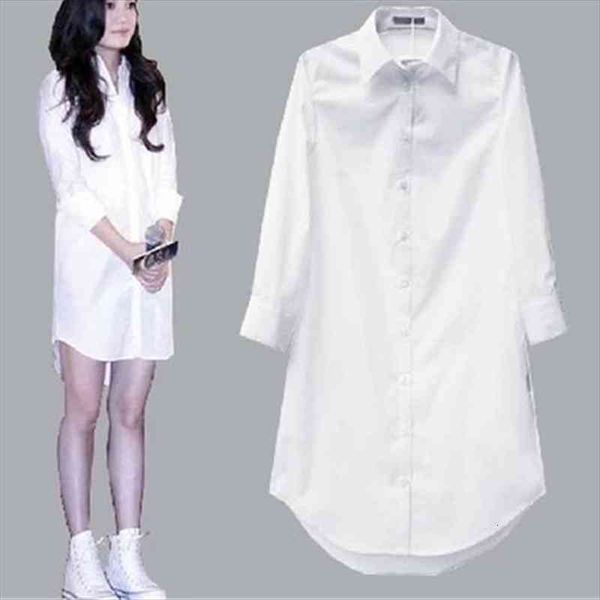 white collar chemise blanche femme womens blouses oversize long sleeve casual autumn korean button up blusas
white collar chemise blanche femme womens blouses oversize long sleeve casual autumn korean button up blusas