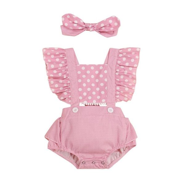 jumpsuits summer born baby girls bodysuits pink polka dot backless square collar sleeveless romper and headdress, Blue
jumpsuits summer born baby girls bodysuits pink polka dot backless square collar sleeveless romper and headdress, Blue
