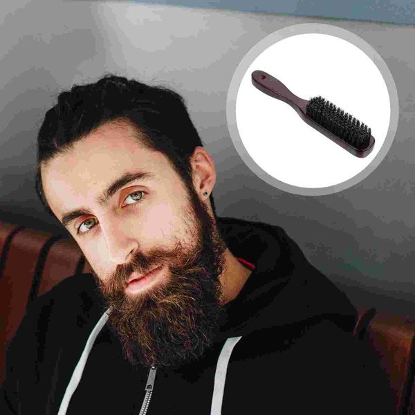 hair brushes 1pc man wooden beard brush mustache professional barber (black), Silver
hair brushes 1pc man wooden beard brush mustache professional barber (black), Silver