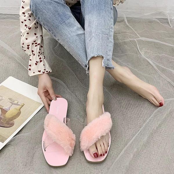 slippers fashion women home with faux fur warm shoes woman slip on flats female slides black pink
slippers fashion women home with faux fur warm shoes woman slip on flats female slides black pink