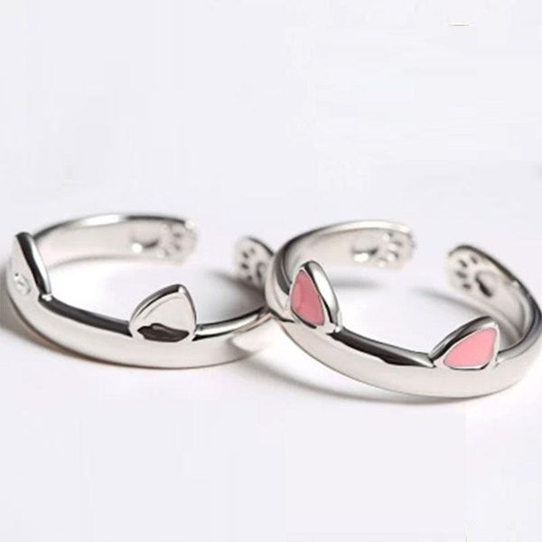 wedding rings silver color cat ear finger ring open design cute fashion jewelry for women young girl child gift adjustable wholesale, Slivery;golden
wedding rings silver color cat ear finger ring open design cute fashion jewelry for women young girl child gift adjustable wholesale, Slivery;golden
