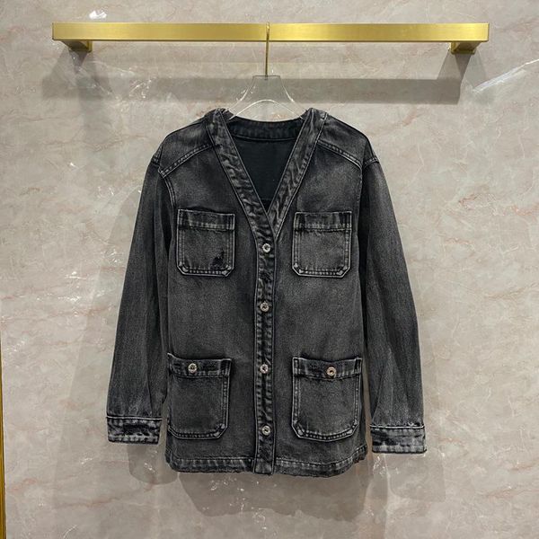 women's jackets brand v-neck luxury denim jacket loose bf style vintage 2021 spring fashion solid button cotton wide-waisted, Black;brown
women's jackets brand v-neck luxury denim jacket loose bf style vintage 2021 spring fashion solid button cotton wide-waisted, Black;brown