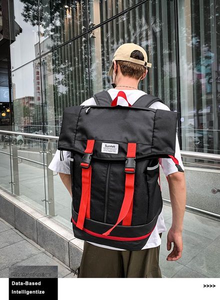 backpack pb4185 ultra-large capacity men's large tooling style school bag casual all-match computer
backpack pb4185 ultra-large capacity men's large tooling style school bag casual all-match computer
