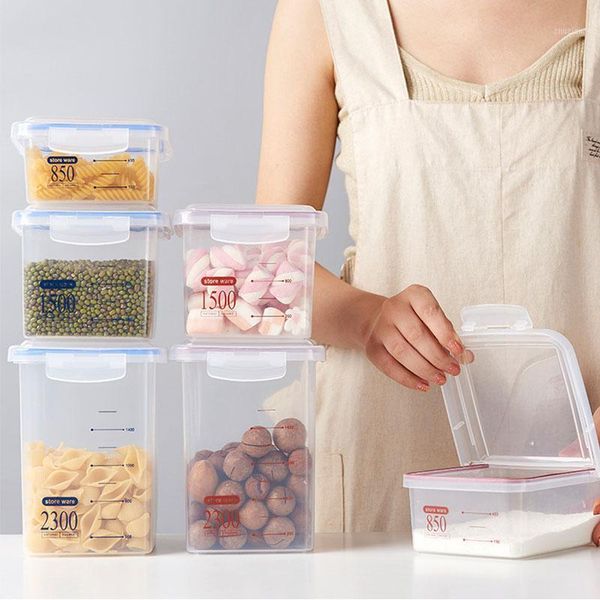 storage bottles & jars food box kitchen grain multigrain dried fruit milk powder sealed can square plastic tank
storage bottles & jars food box kitchen grain multigrain dried fruit milk powder sealed can square plastic tank