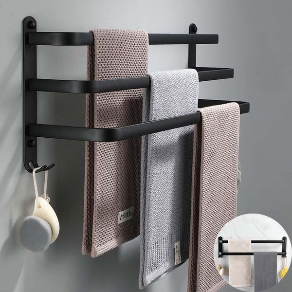 towel racks hanger shelf wall mounted 30-60cm rack bathroom organizer aluminum bar rail punch storage holder
towel racks hanger shelf wall mounted 30-60cm rack bathroom organizer aluminum bar rail punch storage holder