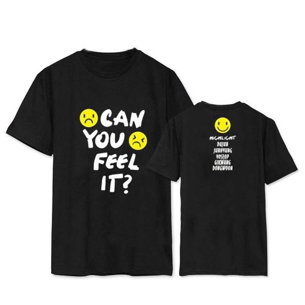 women's t-shirt kpop highlight can you feel it shirts k- casual cotton tshirt t shirt short sleeve dx435, White
women's t-shirt kpop highlight can you feel it shirts k- casual cotton tshirt t shirt short sleeve dx435, White