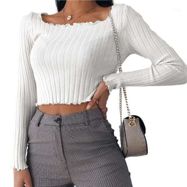women's blouses & shirts fall shirt, knitting elastic wrapped casual party high neck warm ruffle underwear, White
women's blouses & shirts fall shirt, knitting elastic wrapped casual party high neck warm ruffle underwear, White
