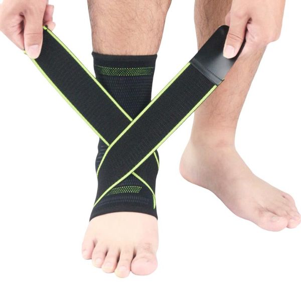 sports ankle brace compression strap sleeves support 3d weave elastic bandage foot protective gear gym fitness, Blue;black
sports ankle brace compression strap sleeves support 3d weave elastic bandage foot protective gear gym fitness, Blue;black