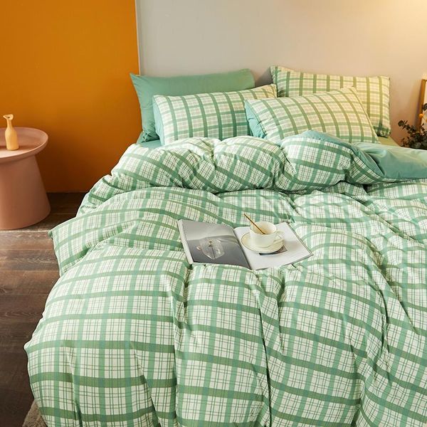 bedding sets 2021 autumn bed sheet quilt cover simple style large double size lattice printed matte adult
bedding sets 2021 autumn bed sheet quilt cover simple style large double size lattice printed matte adult