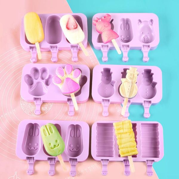 baking moulds silicone ice cream mould popsicle mold reusable bpa-with lid cartoon diy maker kitchen tools
baking moulds silicone ice cream mould popsicle mold reusable bpa-with lid cartoon diy maker kitchen tools