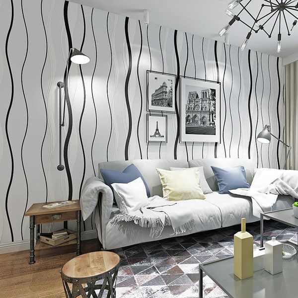modern simple wavy non-woven wallpaper fine press stripe bedroom living room wall papers home decor u111 wallpapers
modern simple wavy non-woven wallpaper fine press stripe bedroom living room wall papers home decor u111 wallpapers
