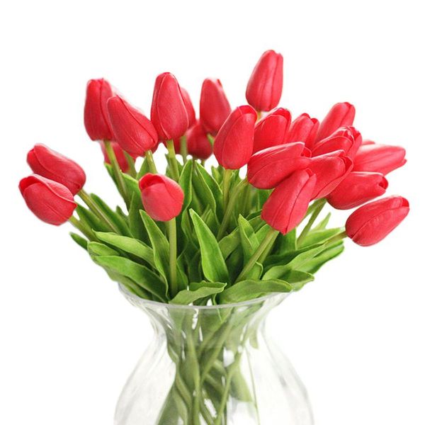5pcs artificial flowers garden tulips pu leather bouquet mariage for home party wedding decorations fake flower decorative & wreaths
5pcs artificial flowers garden tulips pu leather bouquet mariage for home party wedding decorations fake flower decorative & wreaths
