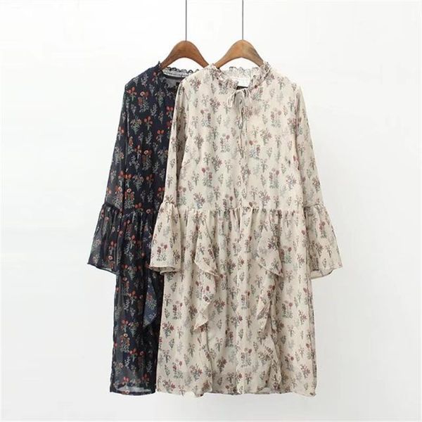 casual dresses high waist women dress 2021 spring flare sleeve floral print ladies ruffles elegant, Black;gray
casual dresses high waist women dress 2021 spring flare sleeve floral print ladies ruffles elegant, Black;gray