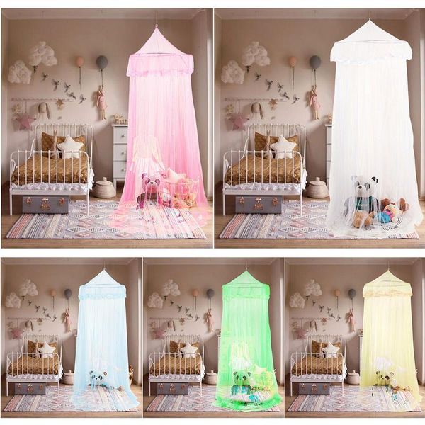 dome mosquito ceiling princess crib netting european simple floor doorless