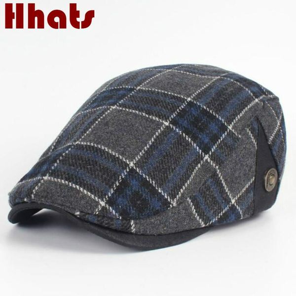 berets which in shower plaid wool warm winter hat casual women men flat cap thick duckbill bone gorras outdoor fashion sun, Blue;gray
berets which in shower plaid wool warm winter hat casual women men flat cap thick duckbill bone gorras outdoor fashion sun, Blue;gray
