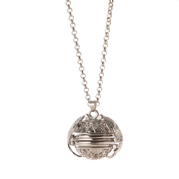 openable wing necklace multi layer po openable item box aromatherapy pendant with chain, Silver
openable wing necklace multi layer po openable item box aromatherapy pendant with chain, Silver