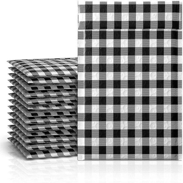 packing bags mailing 50pcs plaid bubble padded envelopes for mailer gift packaging self seal courier storage bag mail shipment
packing bags mailing 50pcs plaid bubble padded envelopes for mailer gift packaging self seal courier storage bag mail shipment