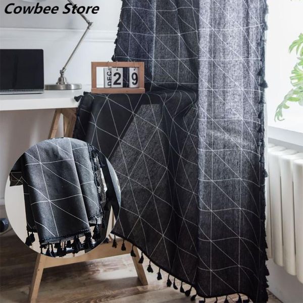 curtain & drapes pastoral window curtains for living room linen cotton tassel kitchen blackout panels study treatment
curtain & drapes pastoral window curtains for living room linen cotton tassel kitchen blackout panels study treatment