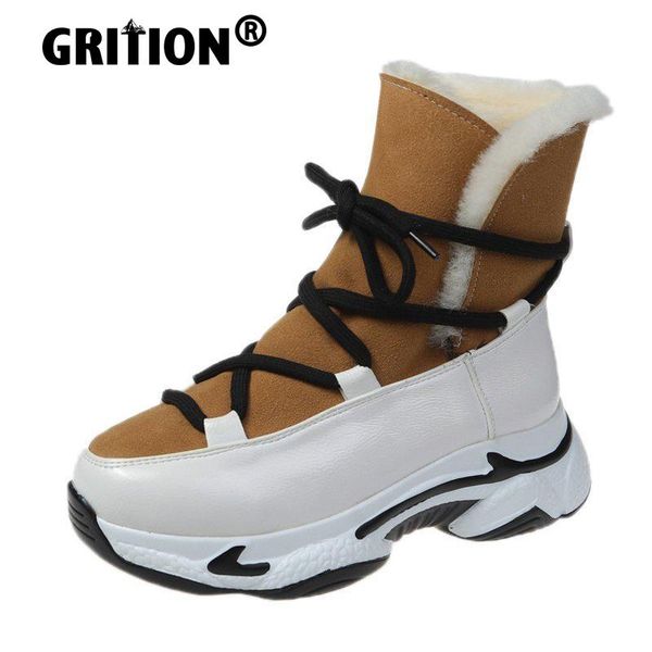 boots grition womens platform snow shoes keep warm plush casual winter sneakers lace-up increase height 2021 flat heels, Black
boots grition womens platform snow shoes keep warm plush casual winter sneakers lace-up increase height 2021 flat heels, Black