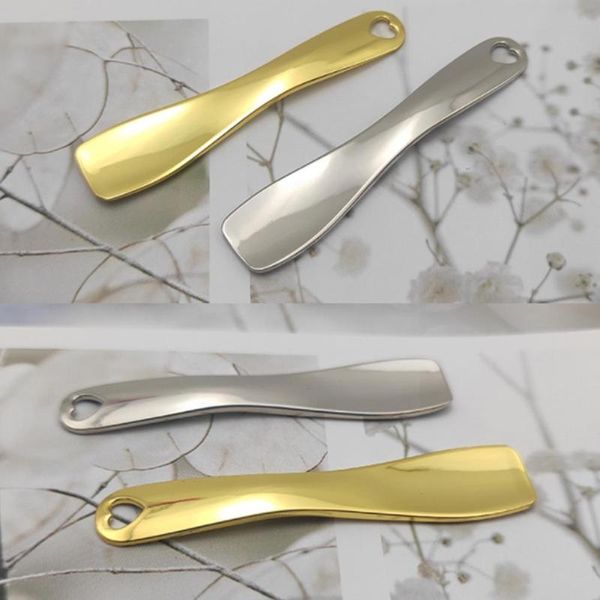 eyebrow tools & stencils 1pcs gold silver eye cream stick spatula curved scoop spoon body metal mini makeup face cosmetic d8f2
eyebrow tools & stencils 1pcs gold silver eye cream stick spatula curved scoop spoon body metal mini makeup face cosmetic d8f2