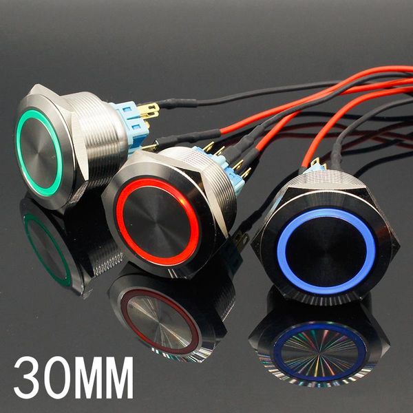 smart home control 30mm 6v 12v 24v 220v blue ring led light momentary/locking push button switch dpst metal industrial boat car diy
smart home control 30mm 6v 12v 24v 220v blue ring led light momentary/locking push button switch dpst metal industrial boat car diy