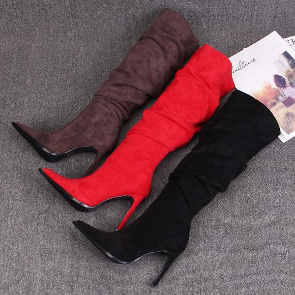 boots women over knee zipper shoes crystal over-the-knee large size rubber leather rhinestone pointy high heel riding flock poin, Black
boots women over knee zipper shoes crystal over-the-knee large size rubber leather rhinestone pointy high heel riding flock poin, Black