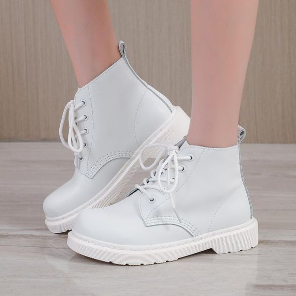 boots winter solid women white luxury split leather girls casual shoes lace-up street punk ladies motorcycle ankleboots, Black
boots winter solid women white luxury split leather girls casual shoes lace-up street punk ladies motorcycle ankleboots, Black