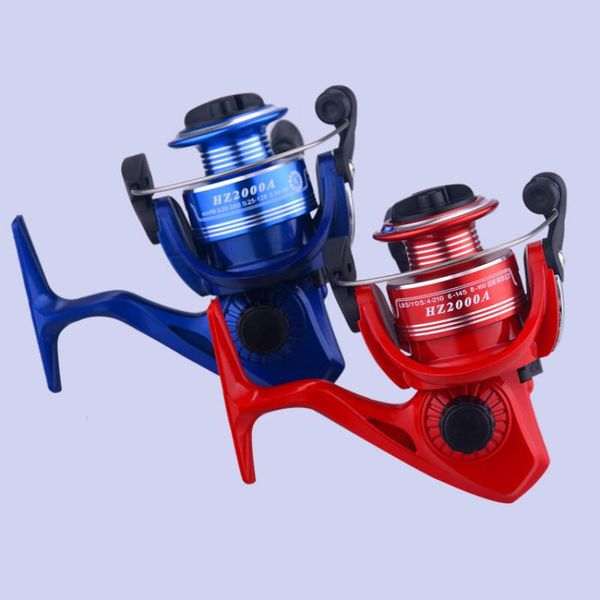 spinning fishing reel hz2000a series blue red carp reels 5.2:1 metal coil rock wheel stream baitcasting
spinning fishing reel hz2000a series blue red carp reels 5.2:1 metal coil rock wheel stream baitcasting