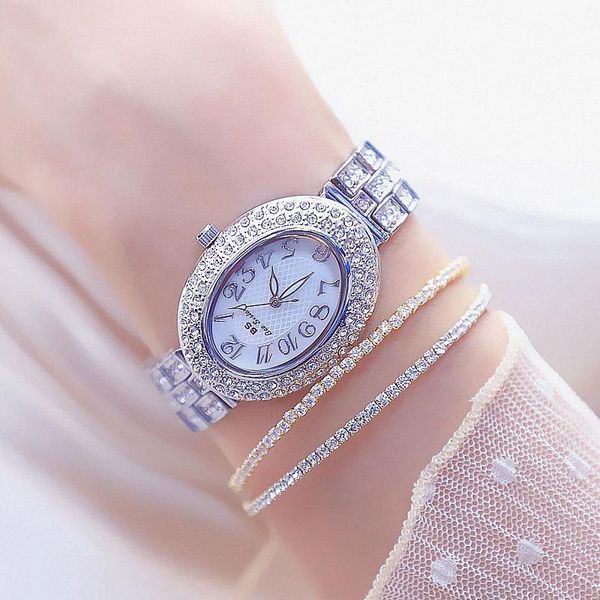 wristwatches elegant diamond dial ladies wrist watch stainless steel strap bracelet women relogios feminino, Slivery;brown
wristwatches elegant diamond dial ladies wrist watch stainless steel strap bracelet women relogios feminino, Slivery;brown