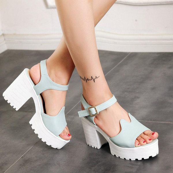 sandals blue white woman extreme high heels 2021 summer ankle strap soft leather ladies shoes platform buckle, Black
sandals blue white woman extreme high heels 2021 summer ankle strap soft leather ladies shoes platform buckle, Black